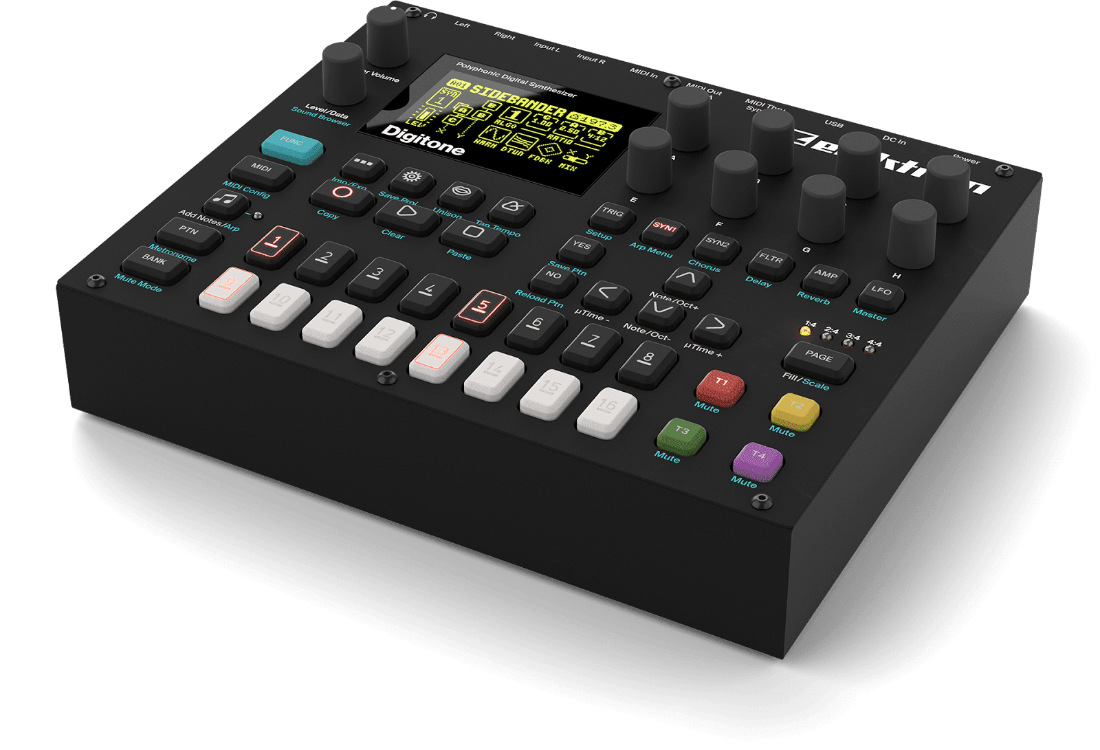 MATRIXSYNTH The New Elektron Digitone 8 Voice Polyphonic FM Digital