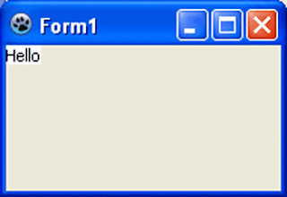 Simple Drawing Text on Top Left corner Lazarus