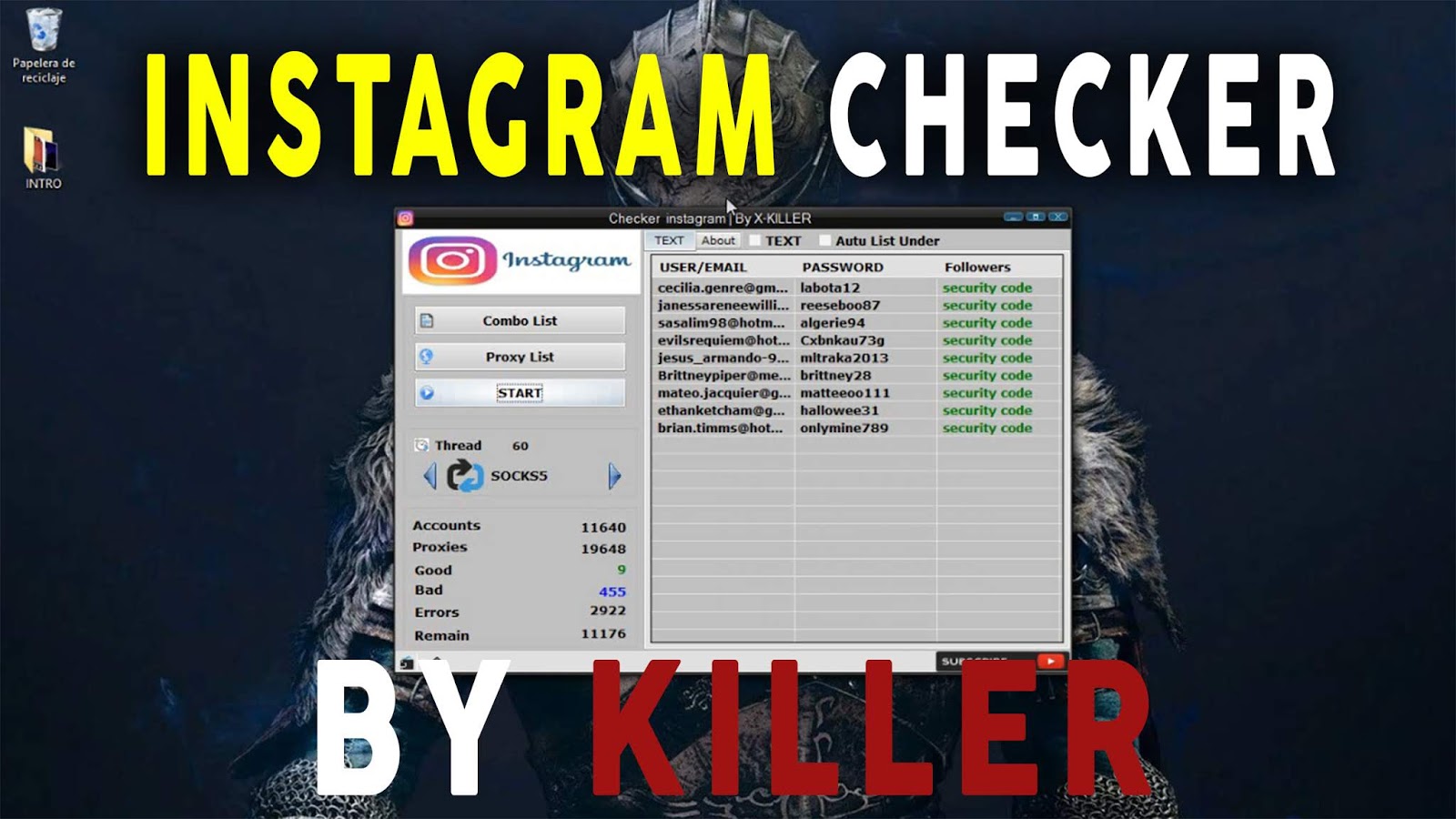 INSTAGRAM CHECKER BY XKILLER