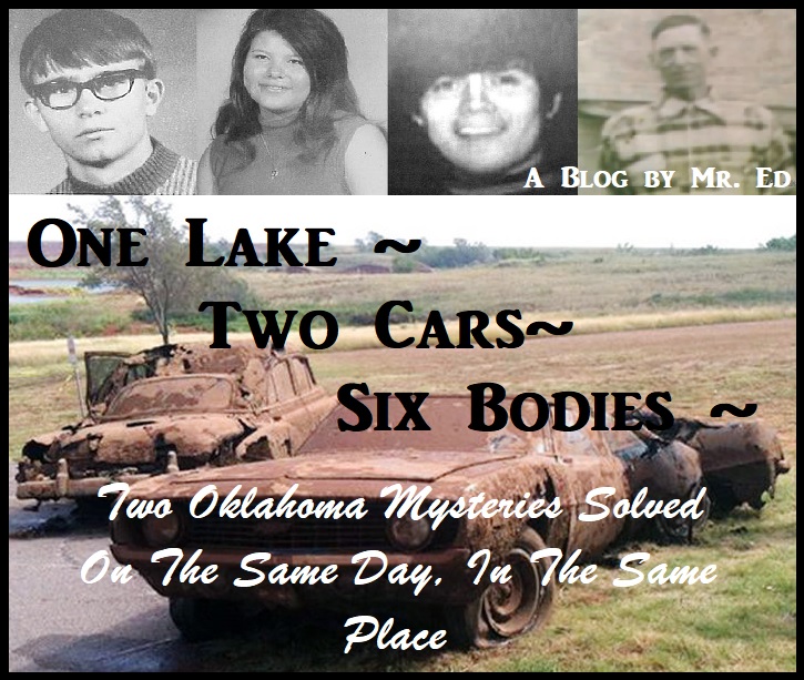Oklahoma Lake Mystery. 1-Lake, 2-Cars, 6-Bodies