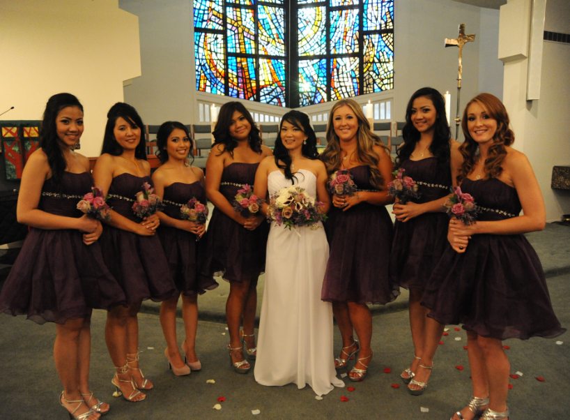 Looking For The Perfect Bridesmaid Dress The Hairs