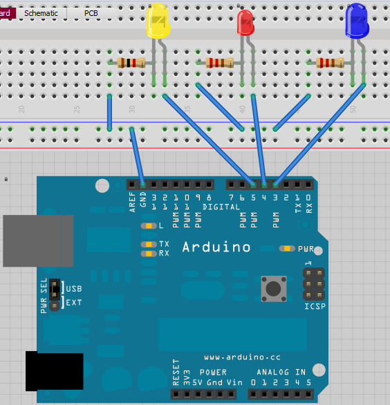 Random Blinking Led Coding _ LED Blinking using ESP8266 – WEVBZ