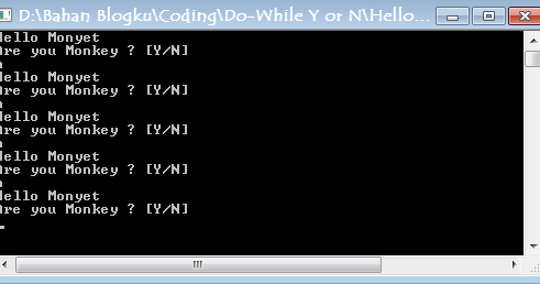 Newbie Coding C++: Coding C++ Do-While Yes/No