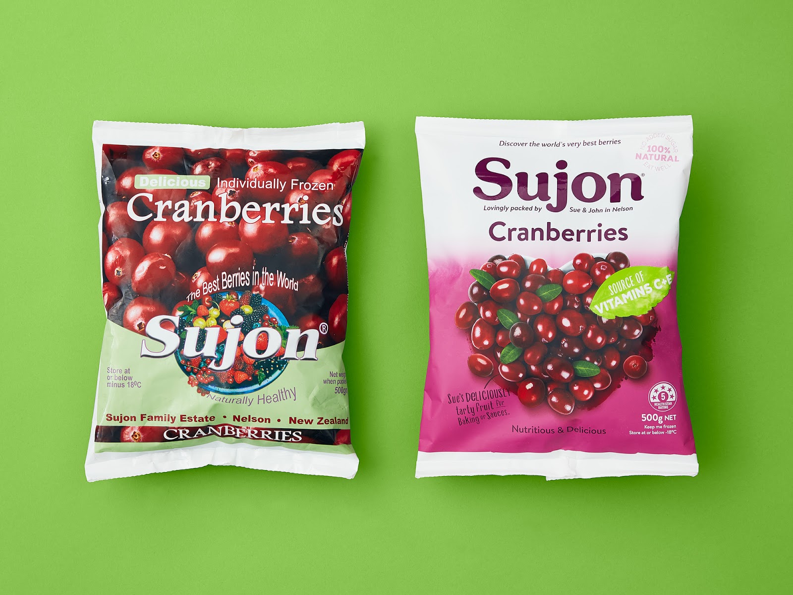 Sujon Frozen Berries Packaging Of The World