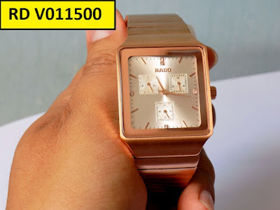 Đồng hồ nam mặt vuông Rado V011500 Đồng hồ nam mặt vuông Rado V011500