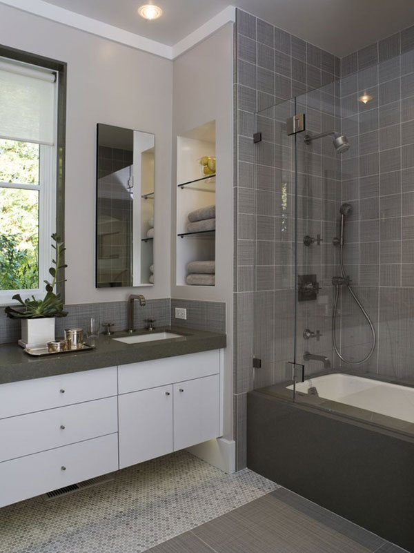 30 Ideas para Cuartos de Baños Pequeños y Funcionales de Diseño Ideal