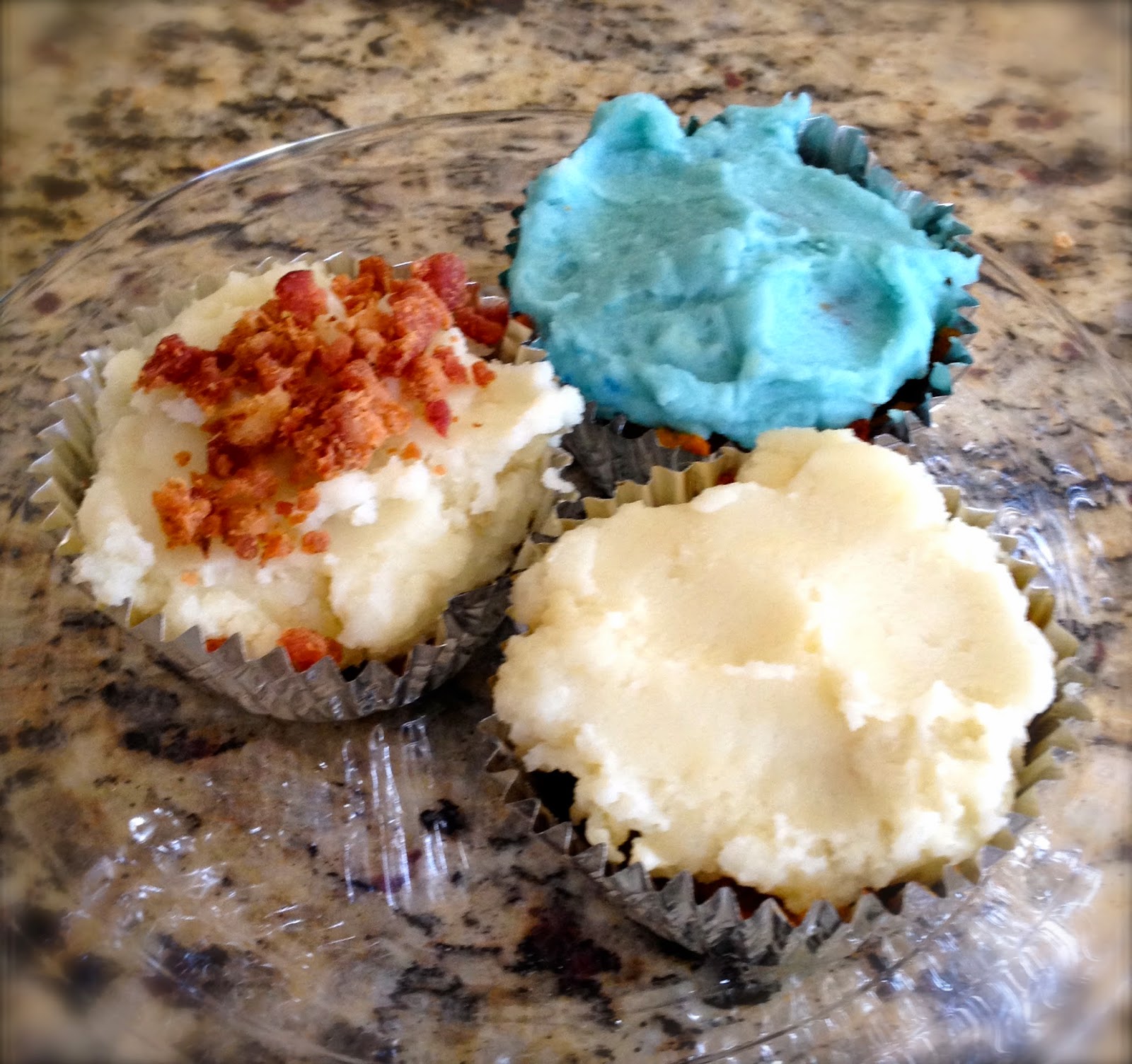 Creative Living with Pennie and Page April Fools Meatloaf Cupcakes