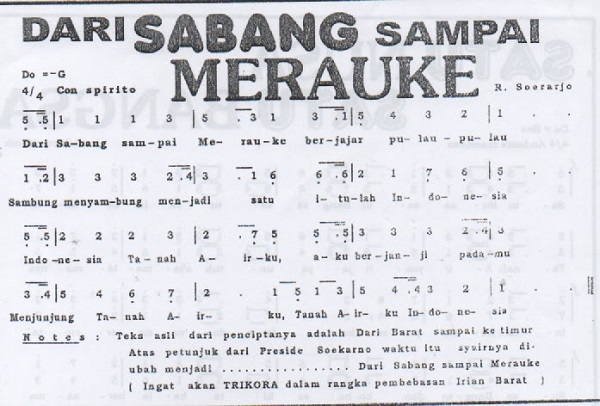 Lirik Lagu Dari Sabang Sampai Merauke Dan Penciptanya