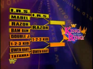 WWF / WWE - King of the Ring 1994: The results after the first round
