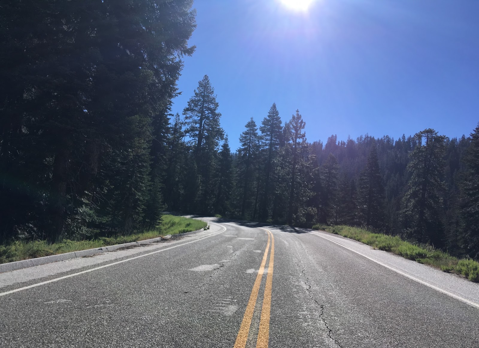 Tale of CA 168 West and the failed Piute Pass Highway; the climb to