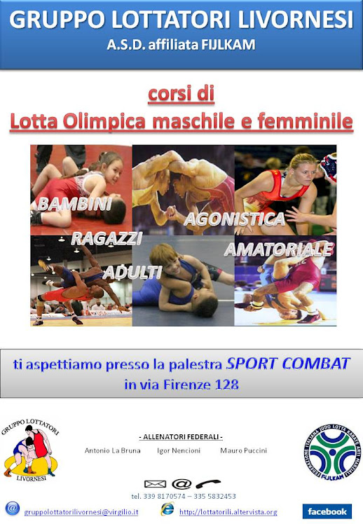 Nuova palestra di Lotta Olimpica a Livorno