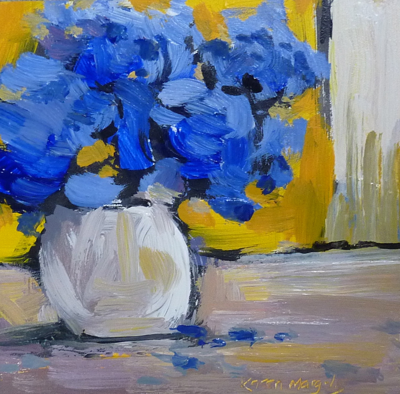 Painting My World Tips for Trying a New Medium