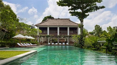 Arquitectura y diseño hermoso  en este Resort de lujo en Bali Indonesia.