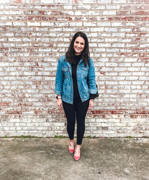 style on a budget, my favorite denim jacket, old navy style, denim jacket, mom style, north carolina blogger