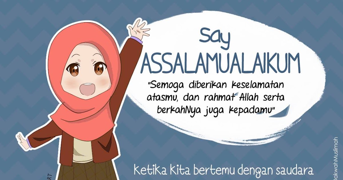 Imej Jawab Salam / Gambar Kaligrafi Jawaban Salam Cikimm Com / Sebelum