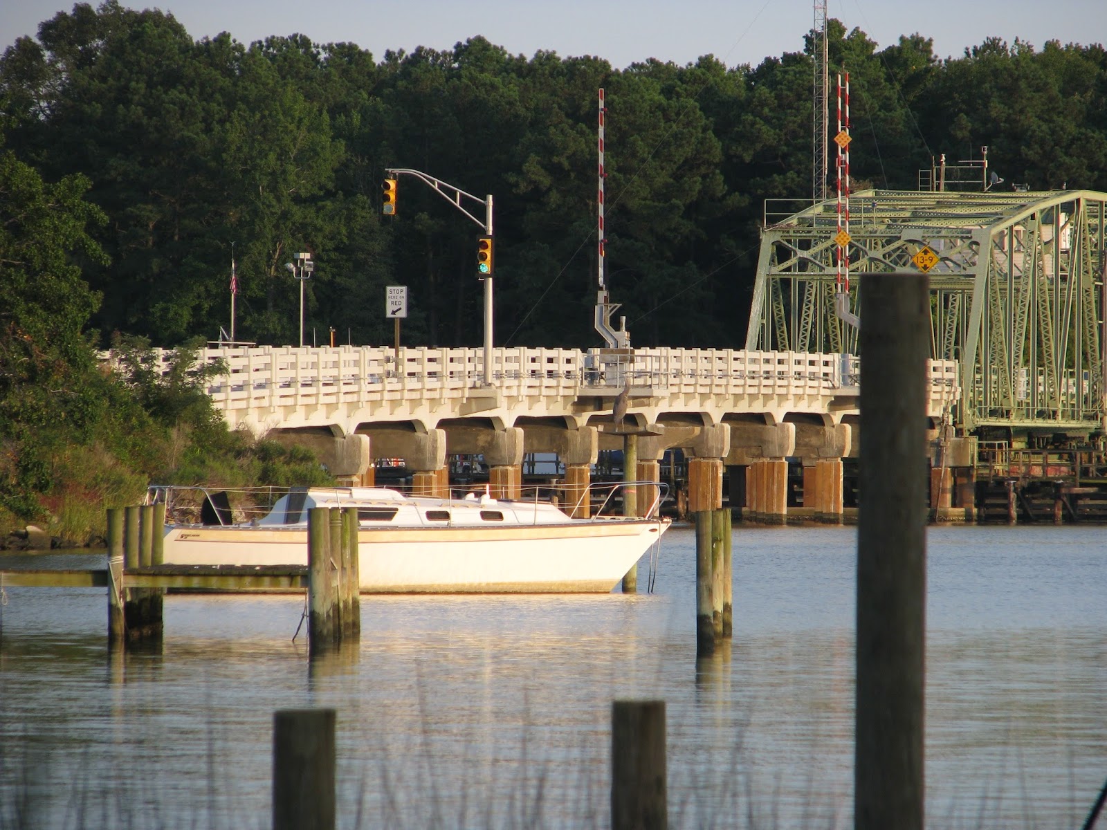Life in Mathews Gwynn's Island Bridge
