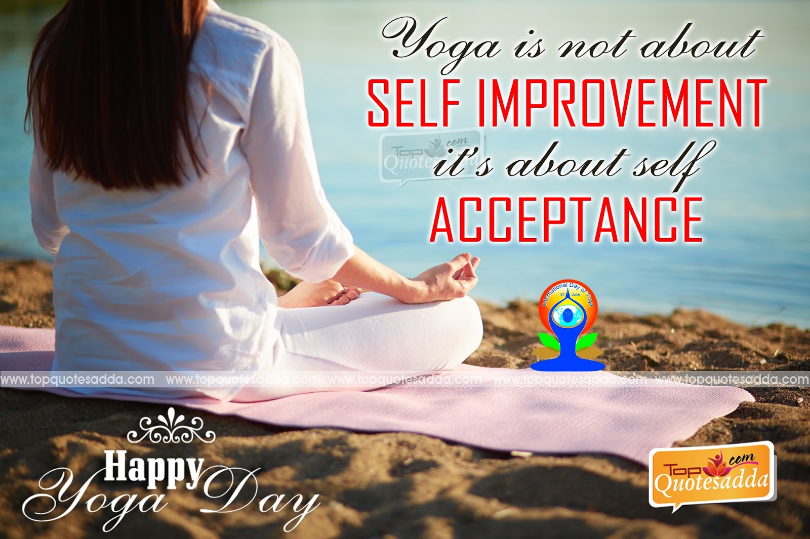Yoga Day Quote In Hindi Retro Future
