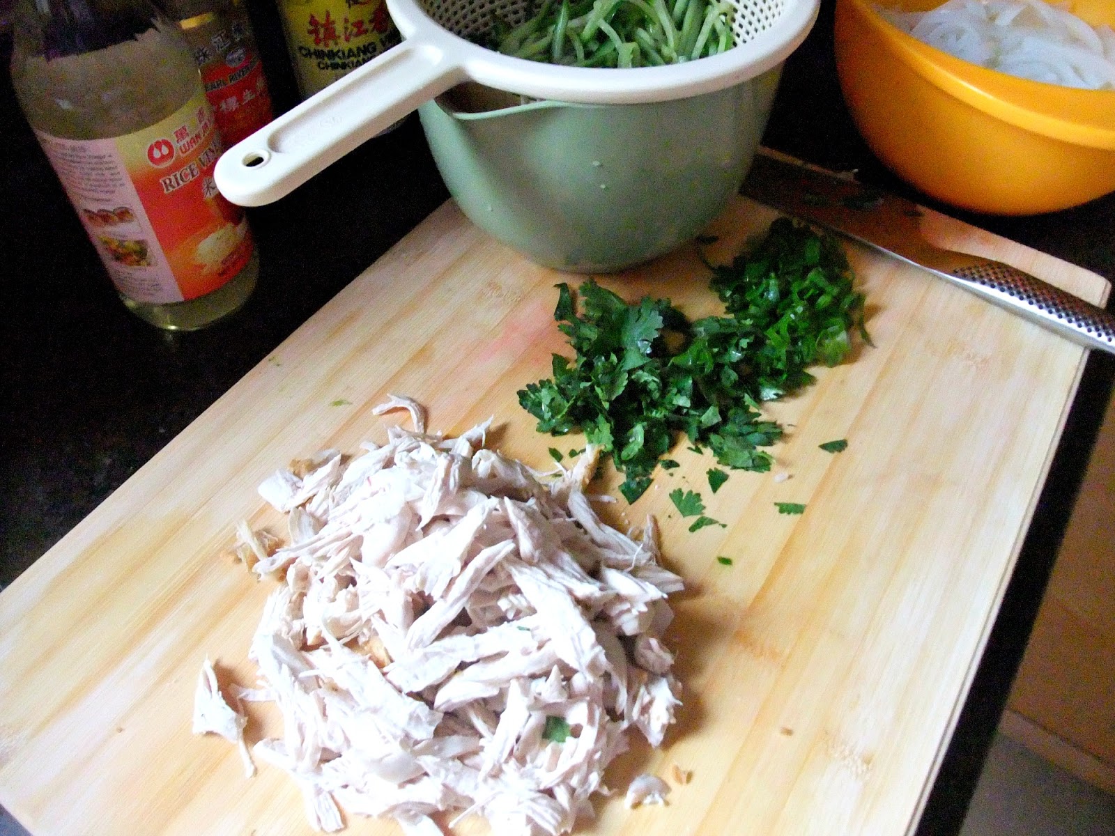 Susan's SavourIt! Pang Pang Chicken Noodle Salad...