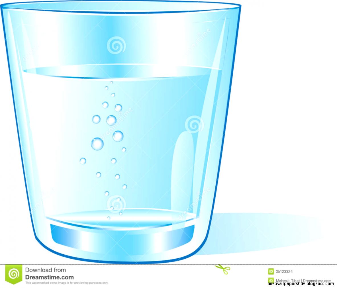 Water Glass Clip Art
