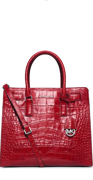 RED Michael Kors Dillion handbag