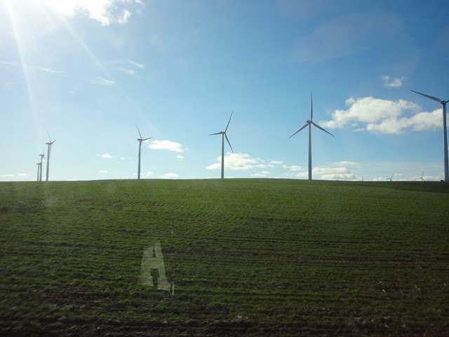 wind turbines oregon desert