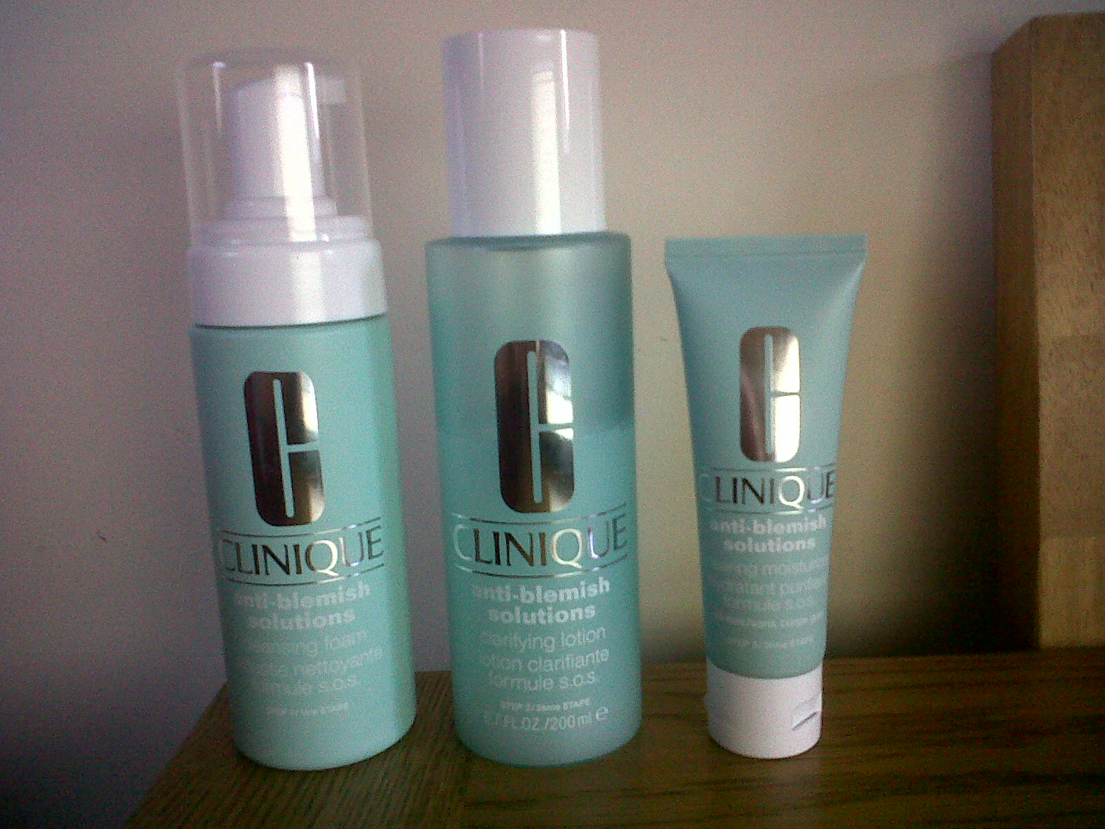 clinique 3 step acne solutions