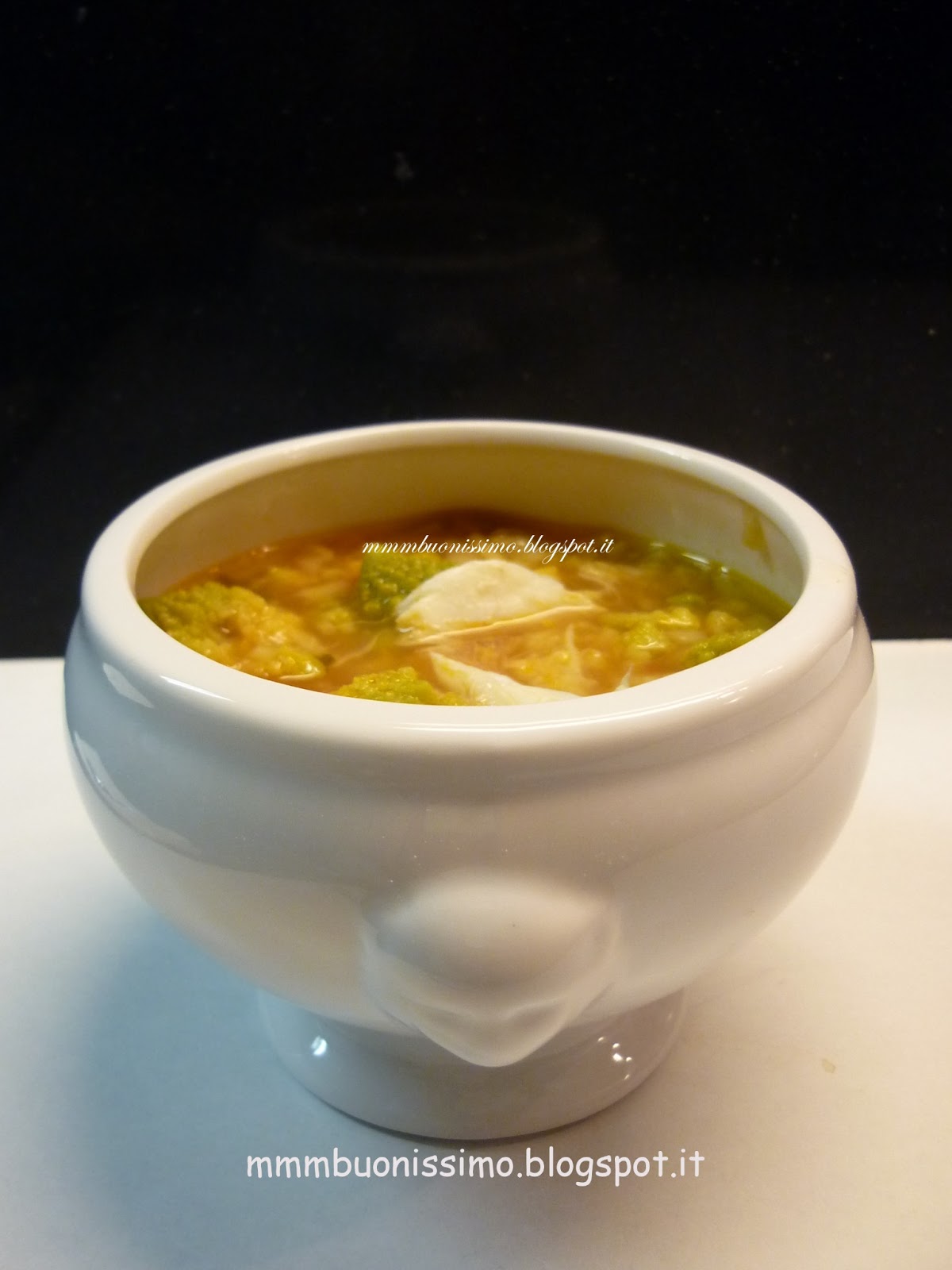 mmm...buonissimo! Pasta e broccoli in brodo di arzilla