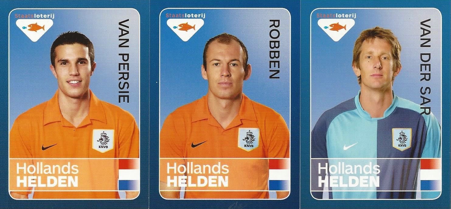 Football Cartophilic Info Exchange: KNVB / Staatsloterij - Hollands Helden