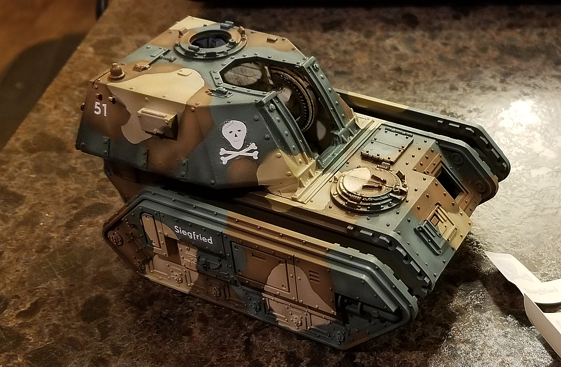 Miniature Ordnance Review Warhammer 40K Armageddon Pattern Basilisk