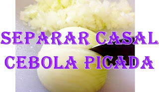 feitiço para separar um casal com cebola cortada cebola picada