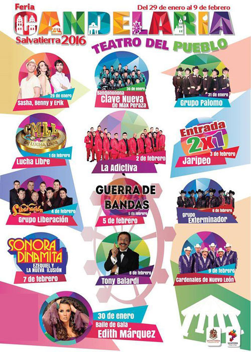 Feria de la Candelaria Salvatierra 2016
