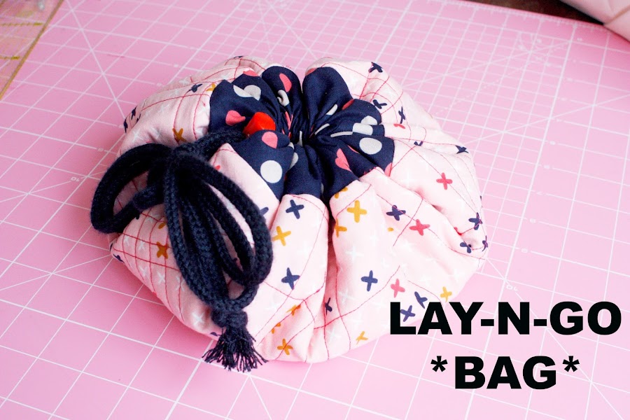 Como hacer un Lay-n-go Cosmetic bag o Alfombra de juegos