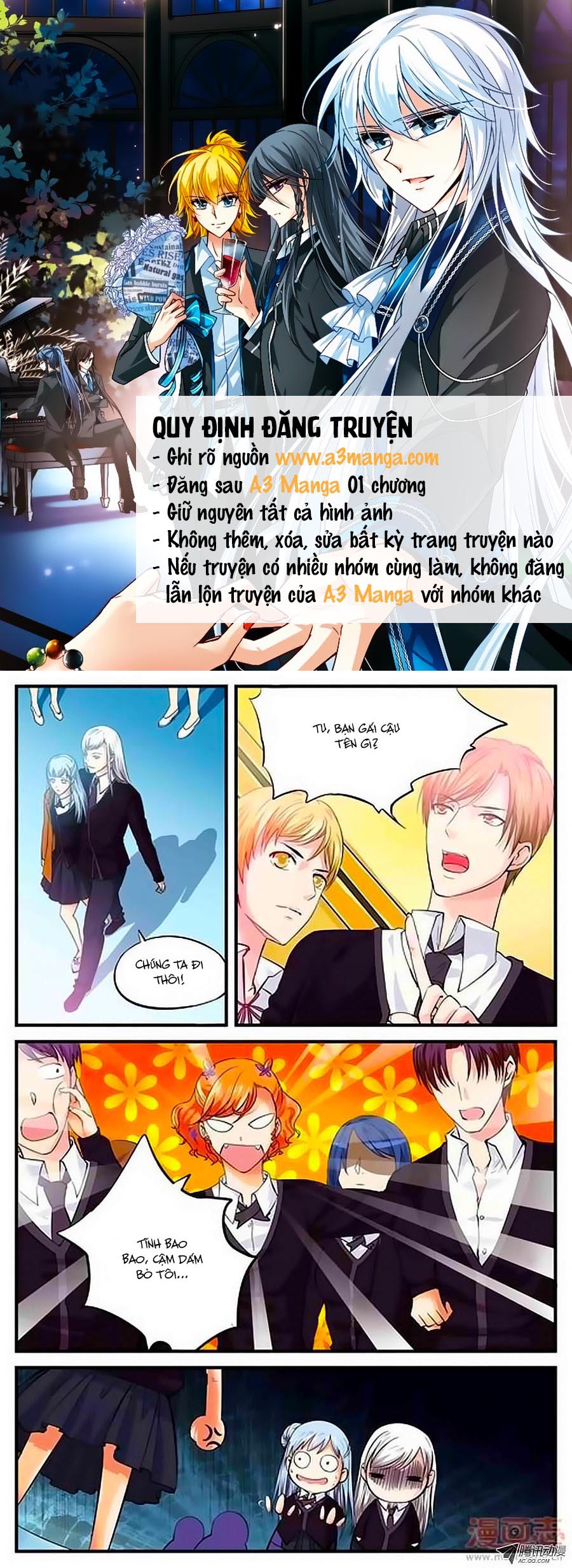 Học Viện Mỹ Nam Số 7 Chap 5 - Next Chap 6