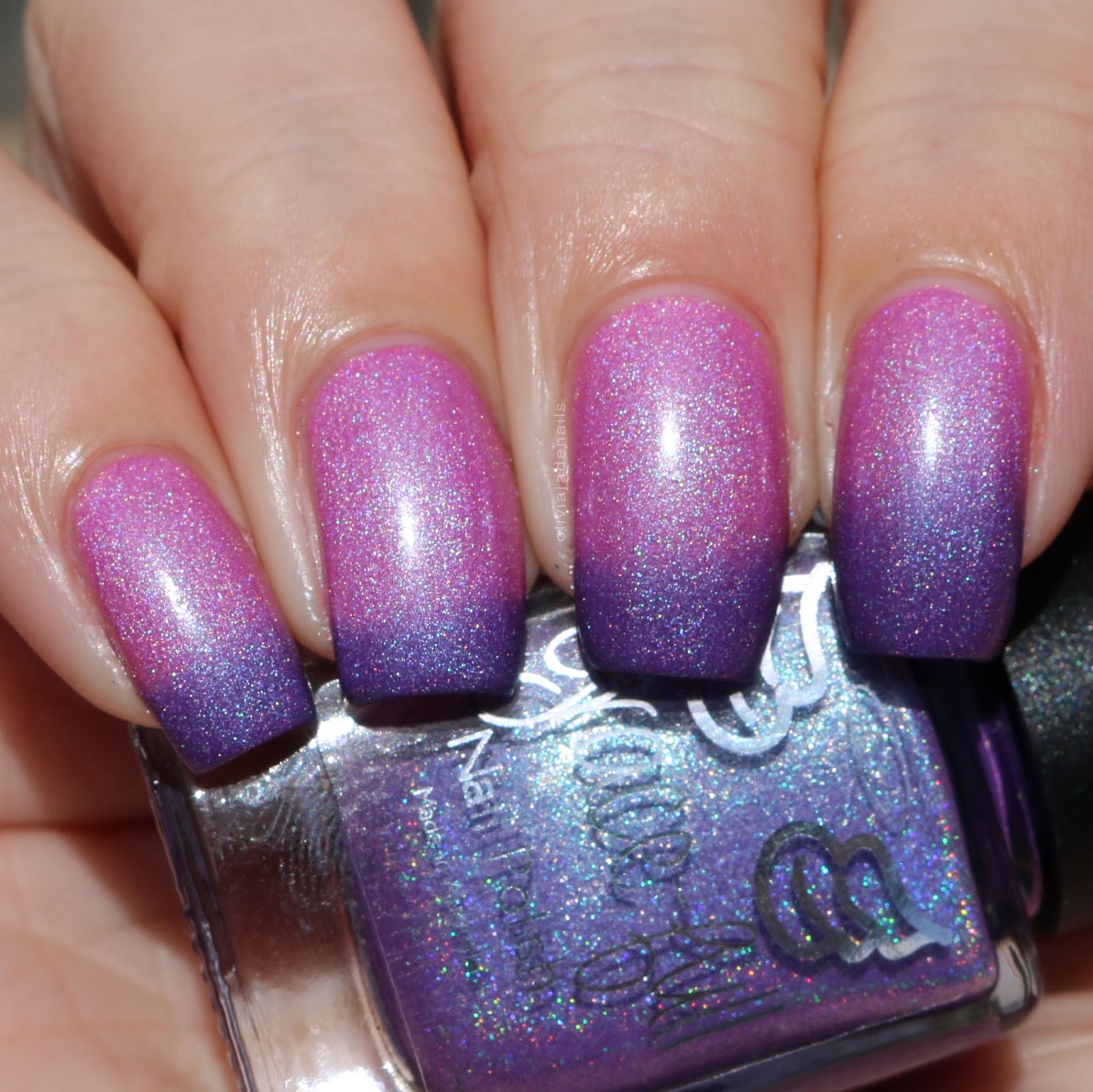 Grace-full Nail Polish Dreamy Dawn (transitioning) swatched by Olivia Jade Nails