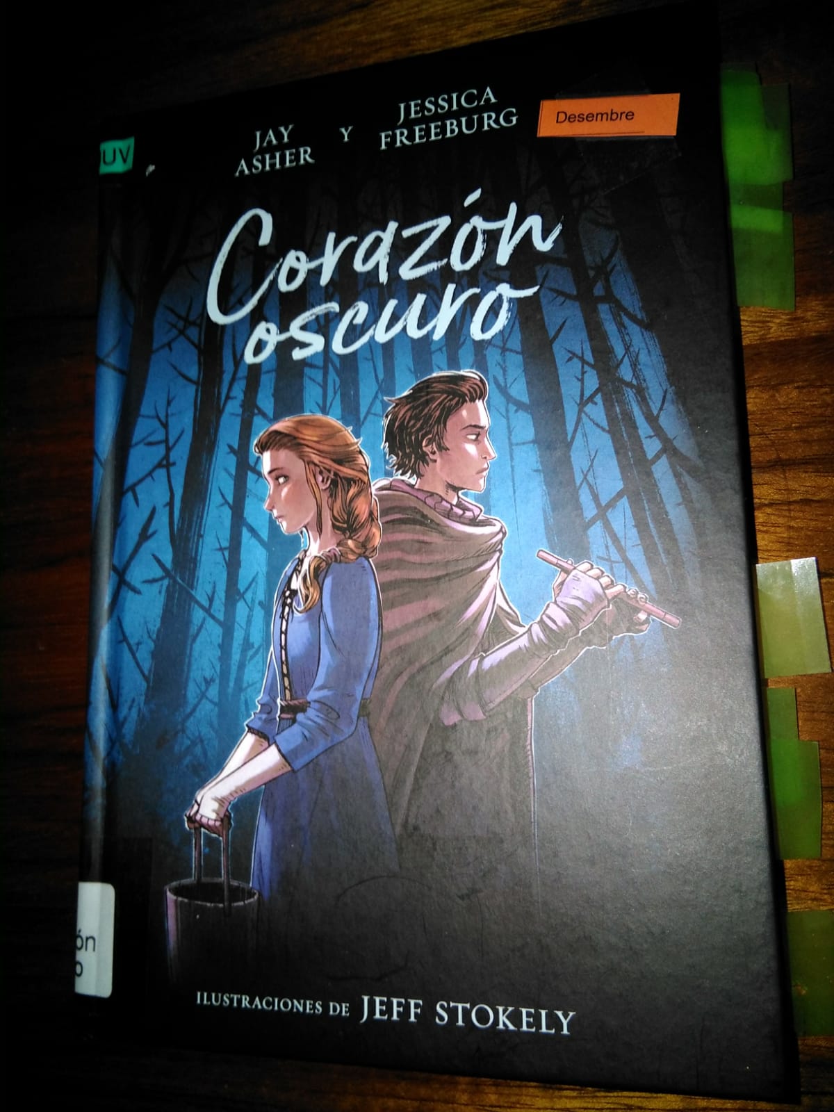 Corazón oscuro, de Jay Asher, Jessica Freeburg y Jeff Stokely