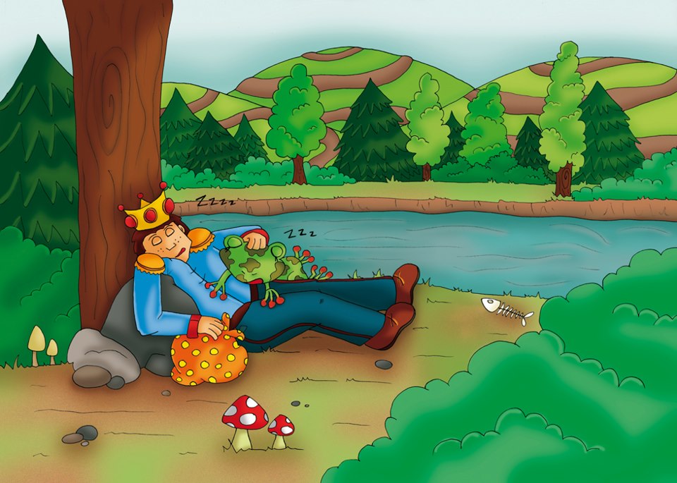 Sous le feuillage La vie en rond La grenouille et le prince charmant