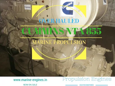 Cummins, NTA 855, 270 HP, 350 HP, gearbox, propulsion engine, marine motor