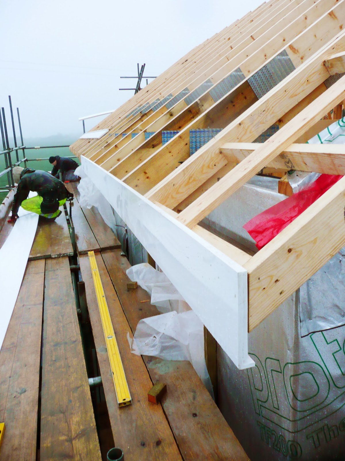 V&A's Home Build: Roof: Part 2 - Fascias and membrane