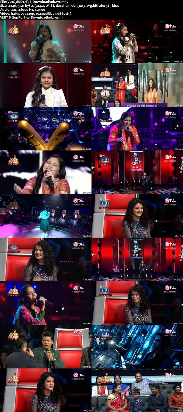 The Voice India Kids 2 17 February 2018 Episode 29 HDTV 480p