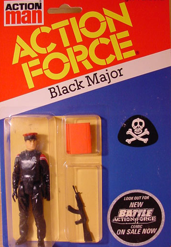 Vintage Action Force Medium Display Stands x10 For Action Force Figures Palitoy 