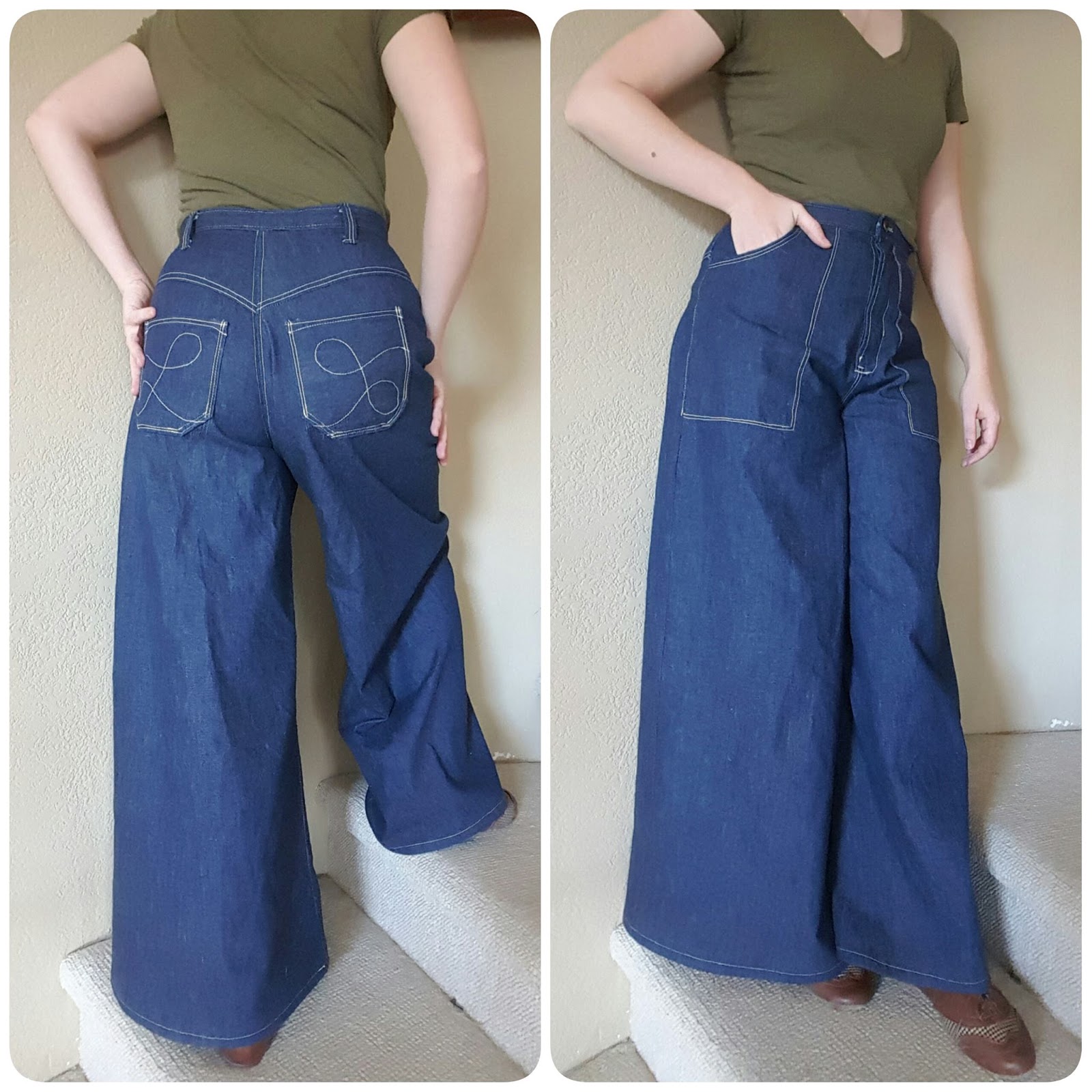 jeans with lots of pockets