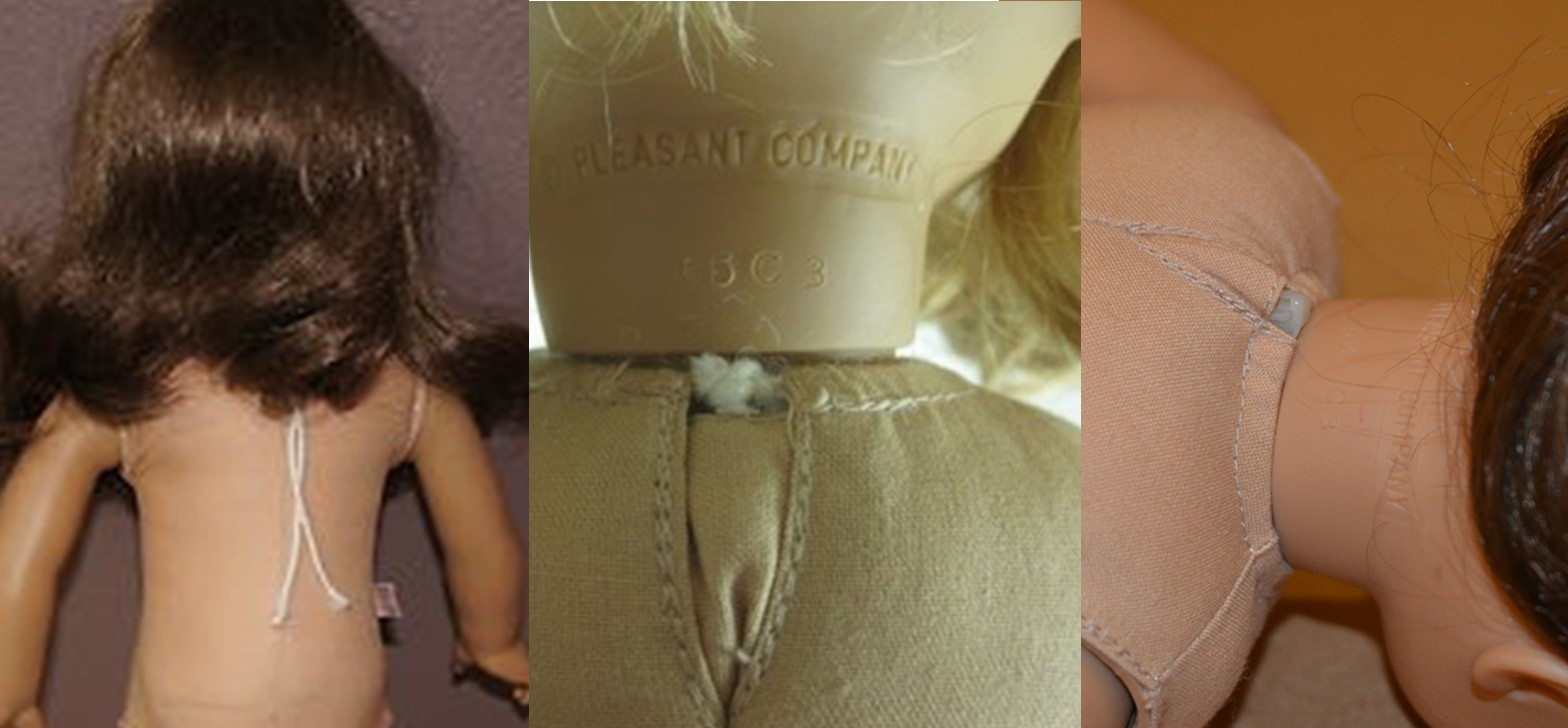 american girl doll neck string