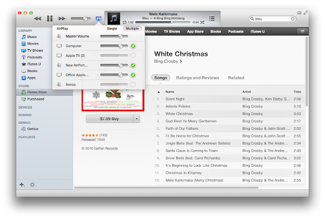 AirPlay to multiple speaker from iTunes AirPlay to multiple speaker from iTunes