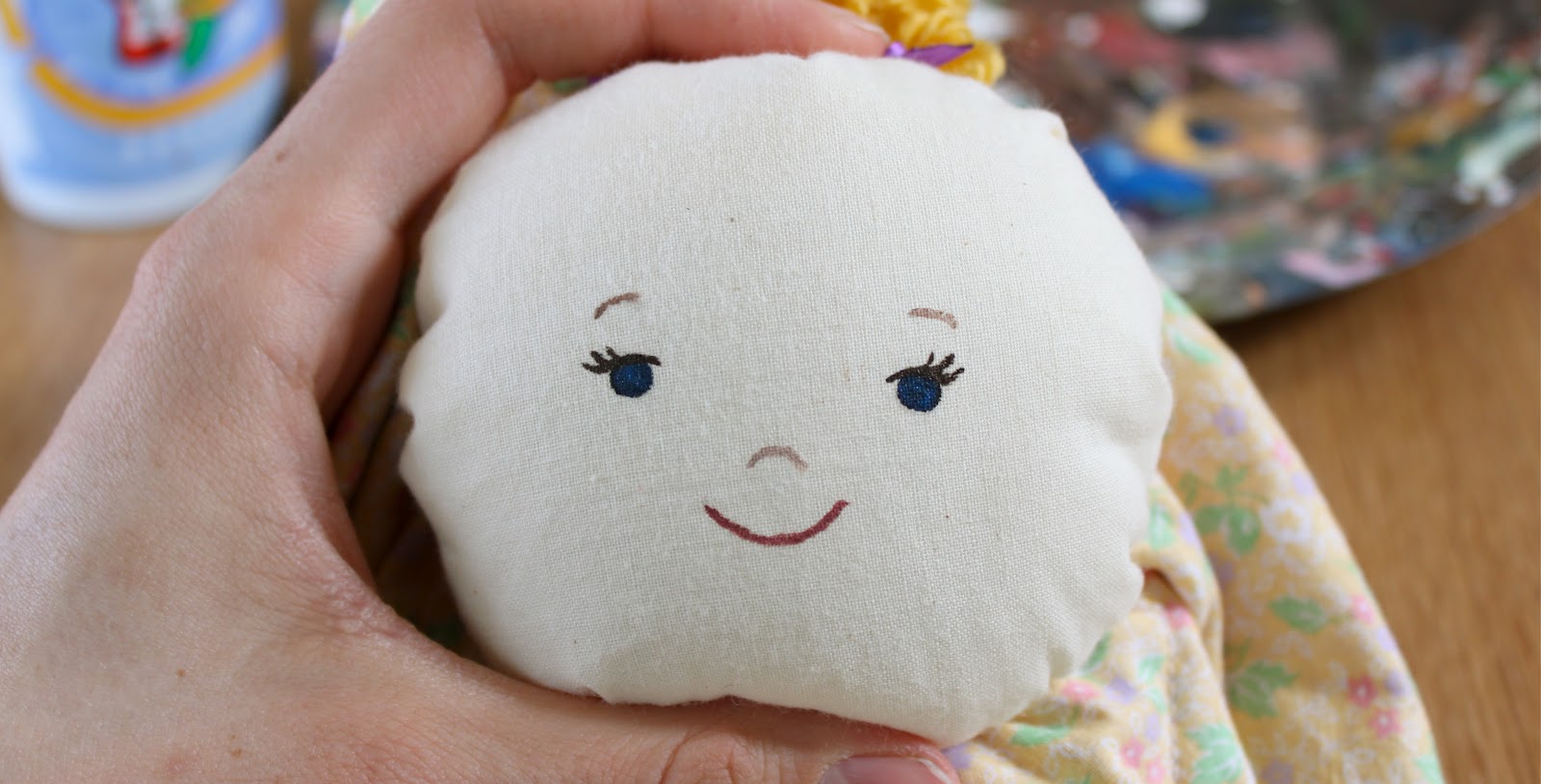 BeccaMarie Designs doll face painting tutorial