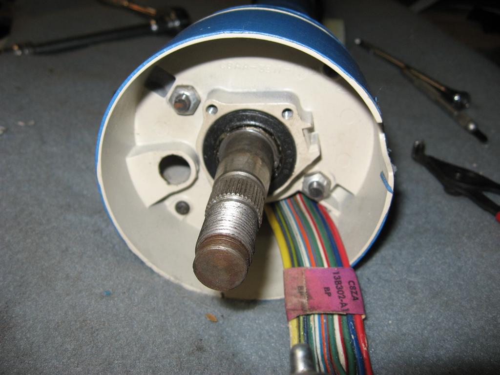 Vintage Mustang Forums - Help with 68 steering column assembly