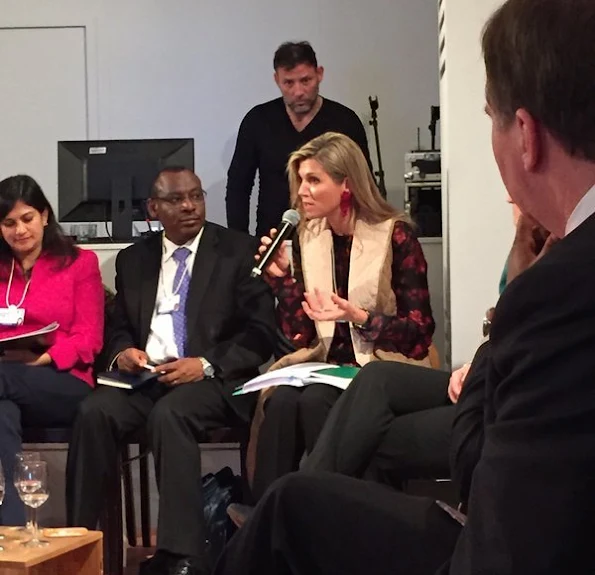 Queen Maxima of the Netherlands attends the 2016 World Economic Forum (WEF) annual meeting in Davos, Switzerland 