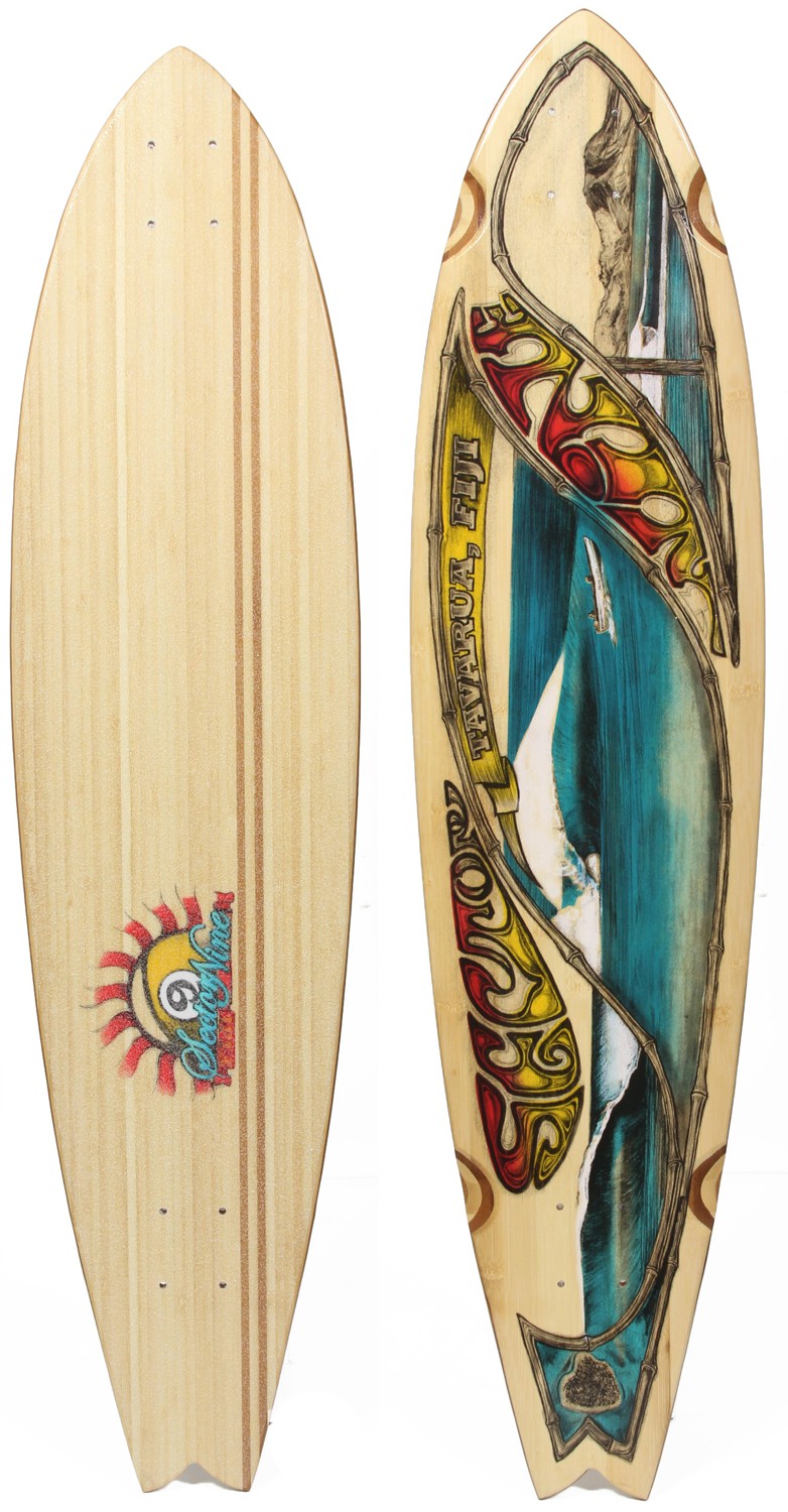 Bamboo Longboard Deck Bamboo Products Photo