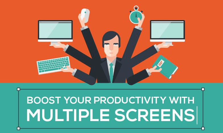 How Dual monitors can increase productivity