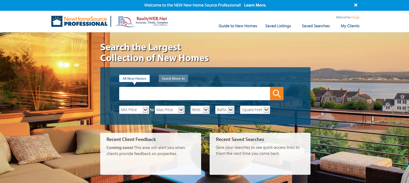 5 Features You'll love About the NEW New Home Source