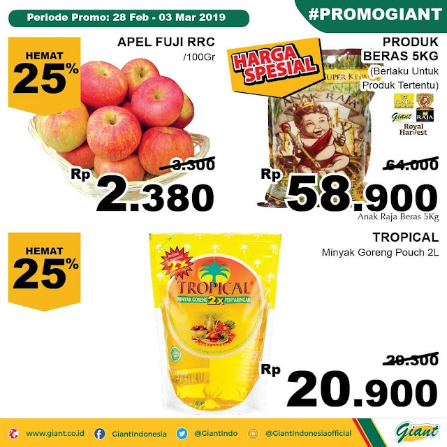 #Giant - #Promo Katalog Periode 28 Februari - 03 Maret 2019 #Giant - #Promo Katalog Periode 28 Februari - 03 Maret 2019